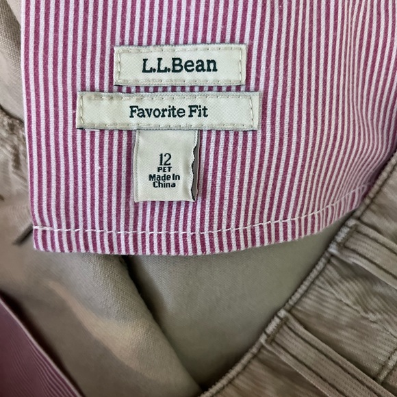 LL Bean Corduroy Favorite Fit Pencil Skirt Size 12 Petite - Picture 3 of 3